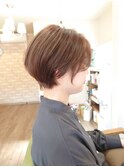 【hair design miel】大人ショートボブ