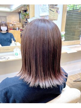 キュアキュア(Cure2) 【切りっぱなしボブ】外ハネが大人オシャレかわいい