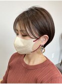 タイトめでも女っぽいショート