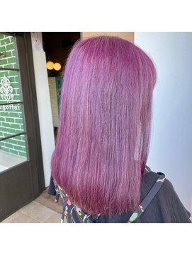 サロン LH(salon LH) 個性派に♪レッドヴァイオレットカラー