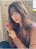 韓国くびれヘア/毛先ワンカール
