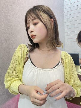 ロンド レア 天神大名店(Lond Le’a) カラー/インナーカラー/イヤリングカラー/ペールベージュ