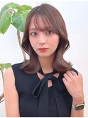 20代30代40代◎韓国ヘアー顔周りレイヤー青髪似合わせカットロブ
