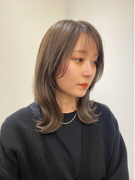 リリアーナ(LILIANA) 池袋 イルミナカラー 簡単スタイリング くびれ大人ミディ♪