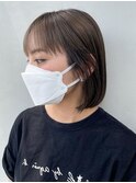 グレージュボブ_チェリーブラウンフェミニンロング_ba392831