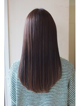 ロジーフォーヘアー(LOZY for hair)の写真/【八乙女/駐車場アリ】ナチュラルストレートが大人気!まっすぐになりすぎない、自然でさらっさらの美髪に♪