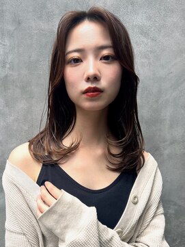 ロンド ストラーダ 心斎橋(Lond strada) マチルダボブ×ピンクベージュ×美髪［髪質改善/縮毛矯正］