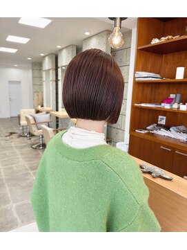 シンス(Since) クリーンボブ/タイトボブ/オレンジブラウン/大重有輝弥