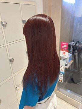 フリーラ 表参道(freera) ブラウンレッドカラー