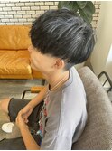 黒髪マッシュ