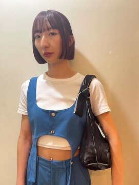 カンナ オーガニック ヘアデザイン(CANNA ORGANIC & HAIR DESIGN) 【ケアブリーチ/ボブ】コンパクトボブ