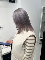 ココ 原宿(KOKO)&nbsp;10代/20代/ニュアンスカラー/ミディアムストレート/くびれヘア