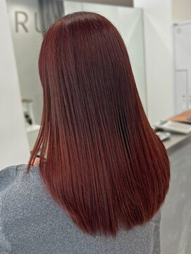 シティーバイローウェ 表参道(City/louwe) ローズレッド/艶感カラー