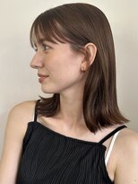 アビー 鎌倉(ABBEY)&nbsp;【ABBEY鎌倉】顔周り、後れ毛が可愛い鎖骨ミディ