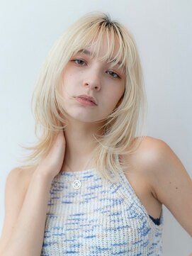 ドリップ バイ ハバナ 原宿(driP. by HAVANA) 20代30代ミディアム顔周りレイヤーカット髪質改善ストレート