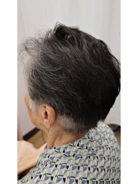 ぽ歩ビーアップ(Be-up) シルバーグレーヘア