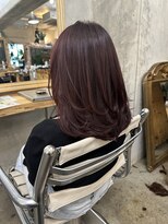 ウィークエンド(WEEKEND)&nbsp;ブリーチなしレッドレイヤー