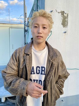 ブルーヘンビレッジ(bluhen village) メンズブロンドヘア