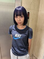 シピレアノバイブレス(shipi. le'ano by brace)&nbsp;【maria】blue lavender/ブリーチ/ダブルカラー/学割U24/ボブ