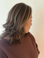 ユウヘアー 大高店(U Hair)&nbsp;白髪ぼかしハイライト