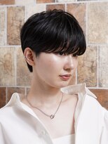 ピークアブー アヴェダ アトレ恵比寿(PEEK-A-BOO AVEDA) 大人可愛い20代30代40代黒髪前下がりショートボブ丸みショート