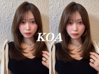 コア(Koa)の写真/綺麗にまとまるスタイルは、カットが決め手！伸びてもまとまる♪伸ばしかけのスタイルも《Ｋｏａ》お任せ！