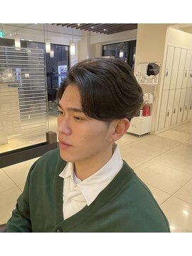 スタイル 成城学園前(STYLE) メンズセンターパートスタイル