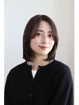 エクリ シセイドウ 麻布十番店(equri×SHISEIDO)&nbsp;【麻布十番】大人のスリークボブスタイル