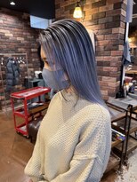 レオクマ(REOKUMA)&nbsp;シャドールーツ/バレイヤージュ/シルバー/