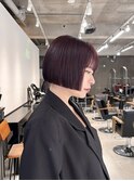 似合わせカットボブミニボブ暖色カラー【AMU/自由が丘】