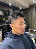 ロバーツヘアー 吉祥寺店&nbsp;アップバング＜理容室/吉祥寺/MEN'S /バーバー>