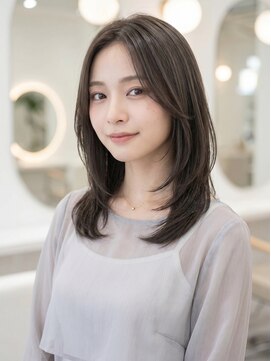 ラビマーニ 西中島店(Labimani) 【Labimani】韓国ミディアムレイヤー、くびれレイヤー