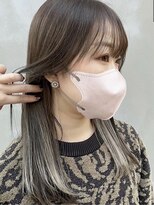 カノエ(canoe)&nbsp;グレージュカラー顔周りレイヤー20代～50代【西新大濠荒戸】