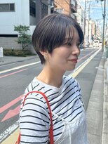 クルー(Creww KYOTO)&nbsp;すっきりまとまるハンサムマッシュショート