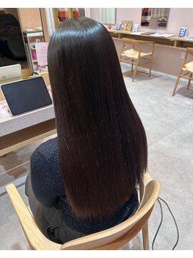 メルク ユニ(merc.uni) ダークアッシュ艷めくアッシュカラー