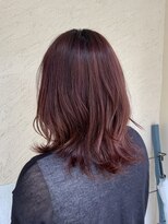 ヘアーズ ロッソ テラス(hair's ROSSO TERRACE)&nbsp;ピンクバイオレットカラー［30代40代50代］