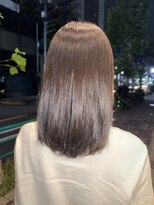 アッシュ 西荻窪店(Ash) 〈ふんわりカラー〉カット+シルバー系ブラウンカラー