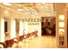 スプラウト 柏(SPROUT)の雰囲気（店内はゆとりのある創りなので路面店なのにゆったり寛げますよ♪）