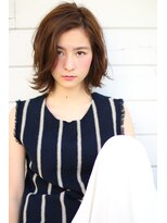 マグノリア(MAGNOLIA) 外ハネニュアンスMIXボブ