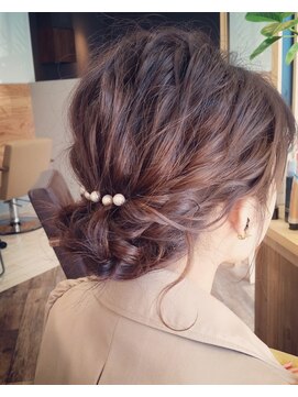 ハレルヘアー(HAREL hair) ゆるふわ編み込みアレンジ☆