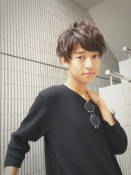 アンフィフォープルコ(AnFye for prco) 【AnFyeforprco】柔らかムラカラーショート