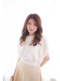 巻き髪スタイル