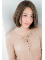 ローレン(LOREN) ＊LOREN＊大人かわいいグレージュカラー小顔ワンカールボブ