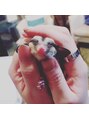 ヘアープラス シュシュ(Hair+ Chou Chou) モモンガのももんがちゃんです。