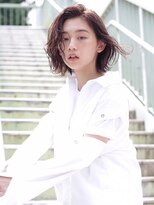 エムスラッシュ アヴェダ 自由が丘(M.SLASH AVEDA)&nbsp;【M.SLASH】クセ毛風外ハネボブ