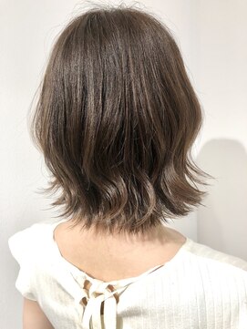 エイトタマプラ たまプラーザ店(EIGHT tamapla) 【EIGHTたまプラ】デザインカラー_切りっぱなしボブ