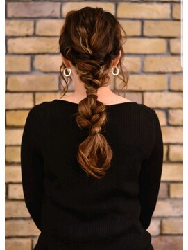 コロ(COLO) 【COLO 丹澤 智子】編みおろしロング