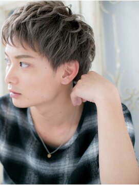 モッズ ヘア 福岡姪浜店(mod's hair) *mod's姪浜*…ハイライトカラー束感カットニュアンスマッシュe