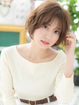 カバーヘアアンドスパ ブリス 浦和(COVER HAIR&SPA bliss)&nbsp;外国人風バレイヤージュ小顔ゆるふわ大人ボブb浦和20代30代40代