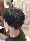 後ろもツーブロックstyle